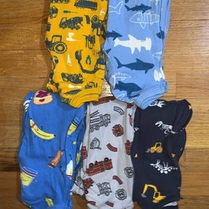 4T footless sleeper bundle